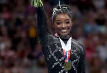 Despite the 2-year break, Simone Biles wins the historic title!