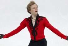 The 18-year-old broke the Skate America record